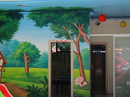 墙壁彩绘手绘,墙体彩绘背景墙公司,涂鸦墙公司